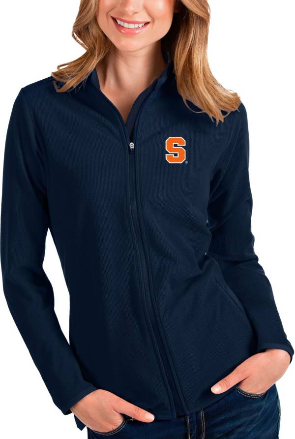 Antigua Women's Syracuse Orange Blue Glacier Full-Zip Jacket