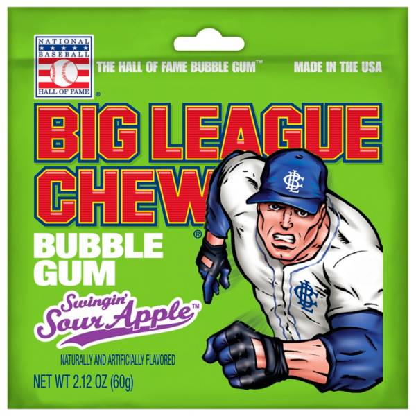 Big League Chew – Swinging Sour Apple