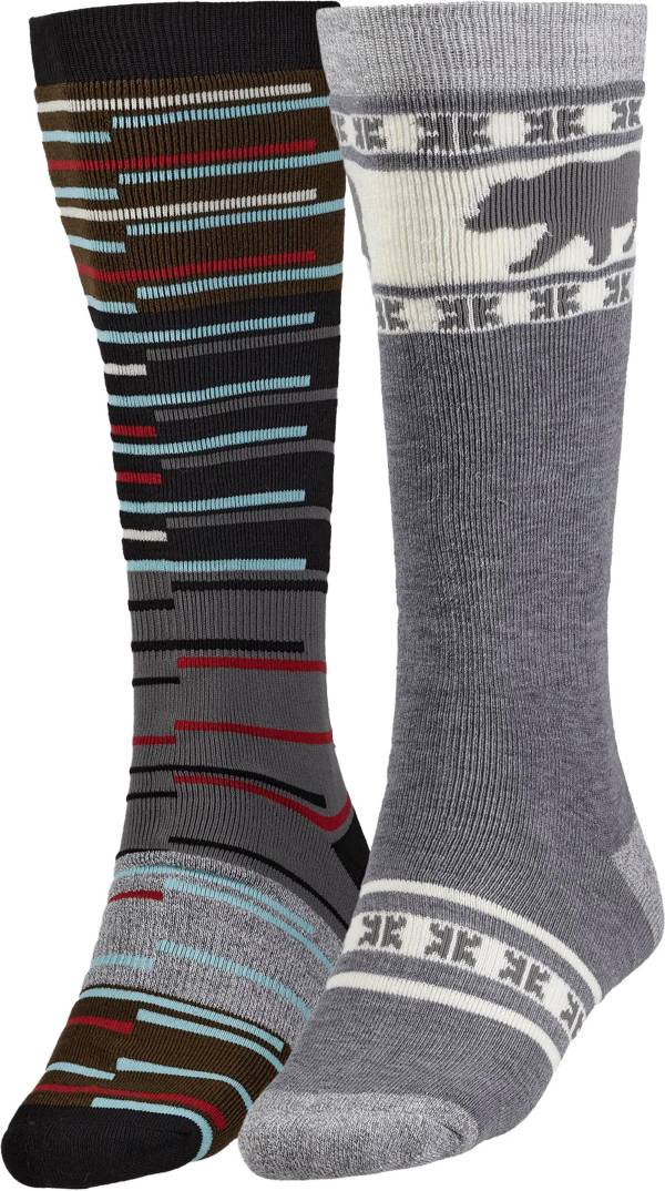Alpine Design Men's Snow Sport Socks – 2 pack