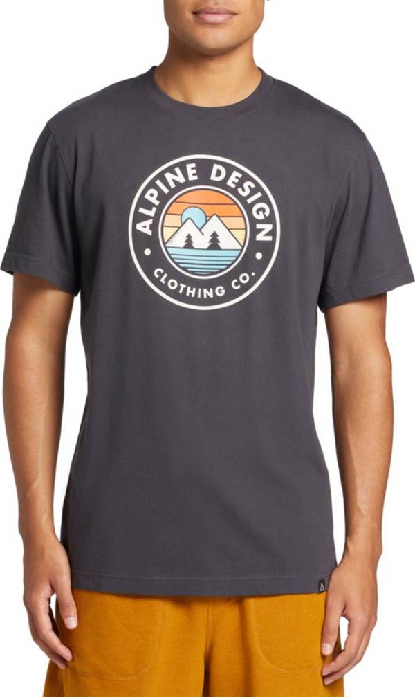 Alpine Design Men's Short Sleeve Graphic T-Shirt