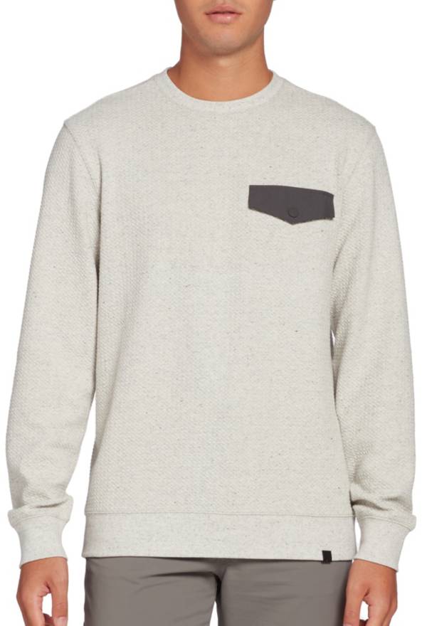 Alpine Design Men's Stratus Sky Textured Crew Neck Sweatshirt product image