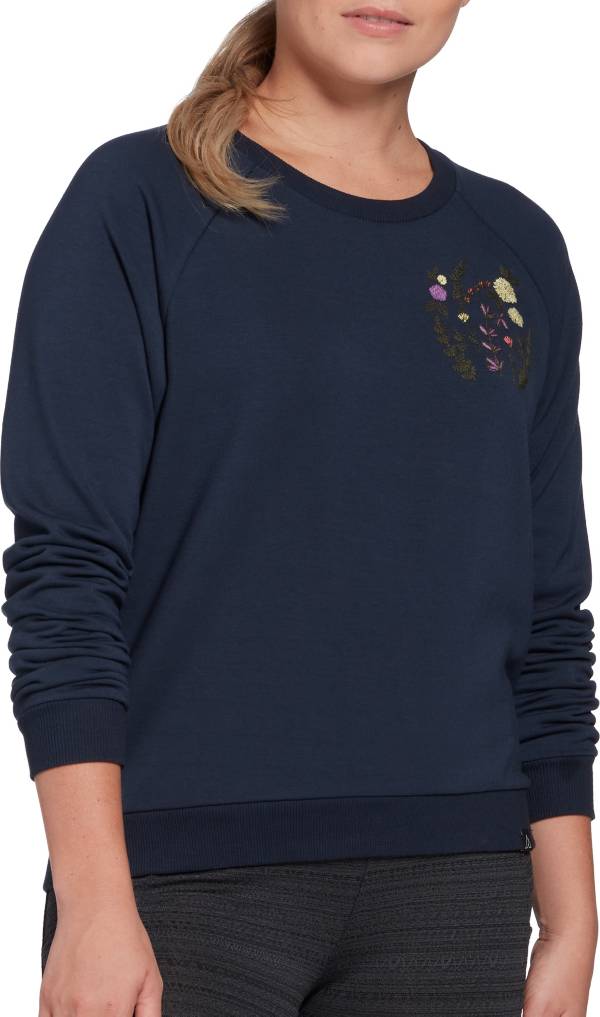 Alpine Design Women's Embroidered Raglan-Sleeve Sweatshirt