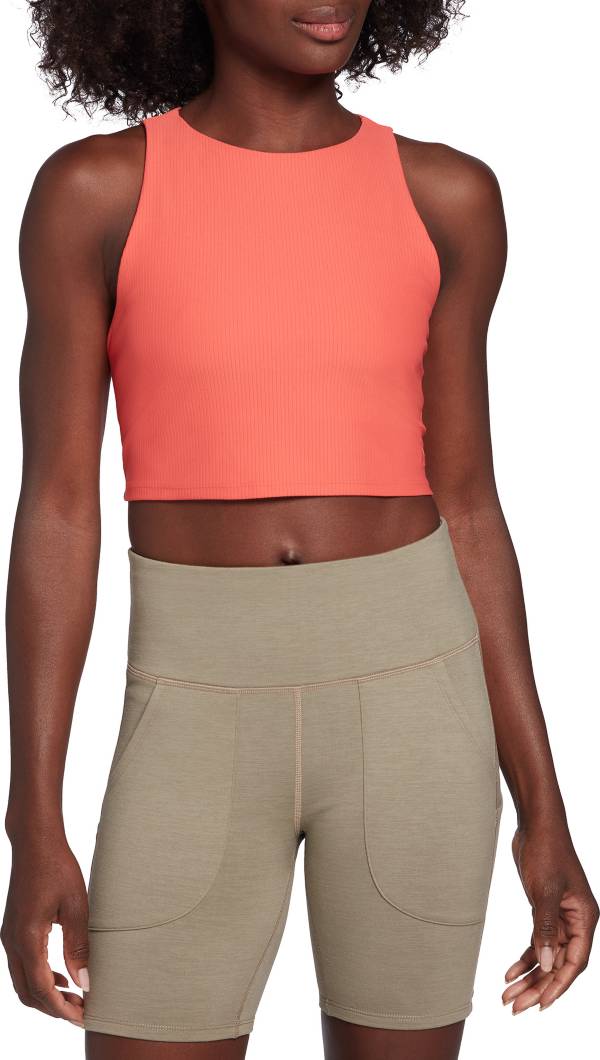 Alpine Design Women's Ribbed Cropped Tank Top