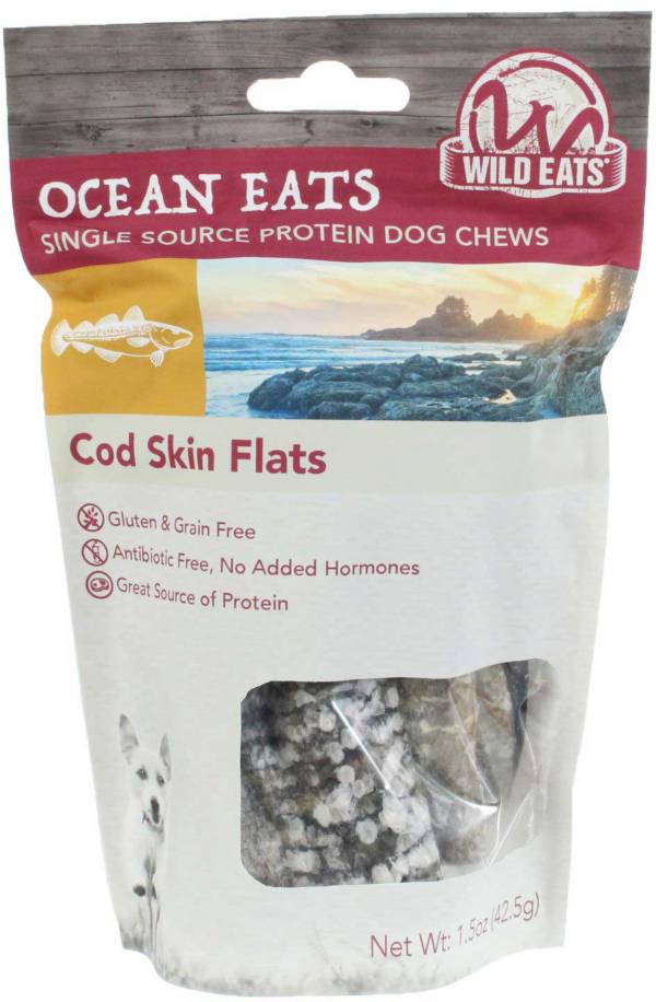 Wild Eats Cod Skin Flats Dog Treats – 1.5 oz. product image
