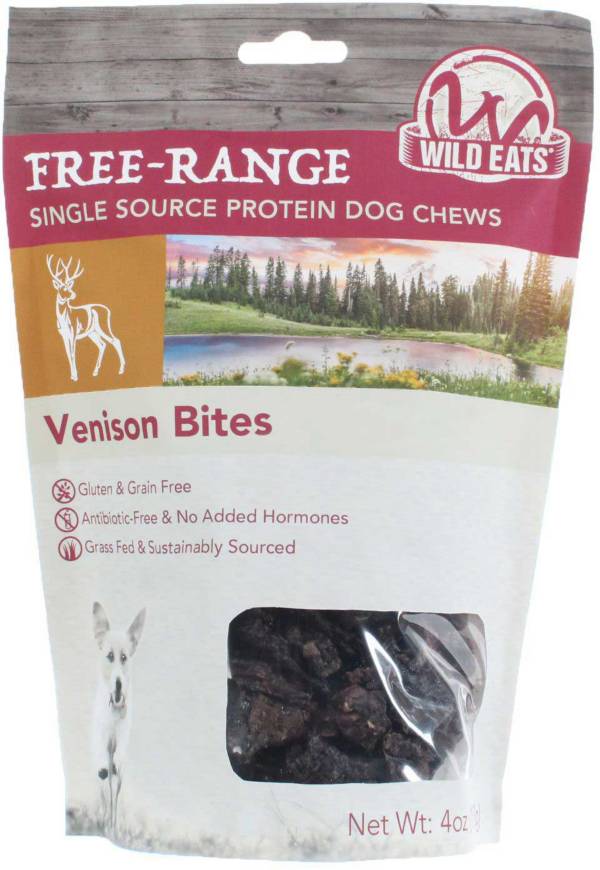 Wild Eats Free-Range Venison Dog Treats – 4 oz. product image