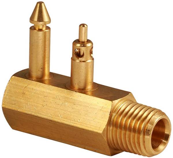 Attwood Johnson/Evinrude/OMC Brass Quick-Connect Tank Fitting