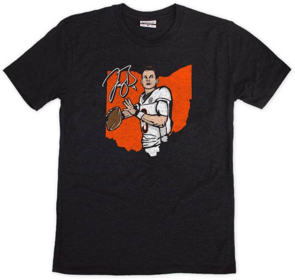 Where I'm From Burrow Ohio Grey T-Shirt