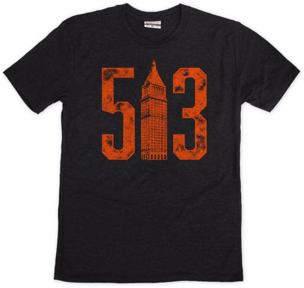 Where I'm From 513 Skyline Black T-Shirt