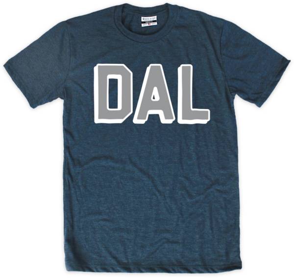 Where I'm From DAL Airport Code Navy T-Shirt