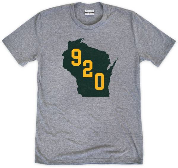 Where I'm From 920 Fill State Grey T-Shirt