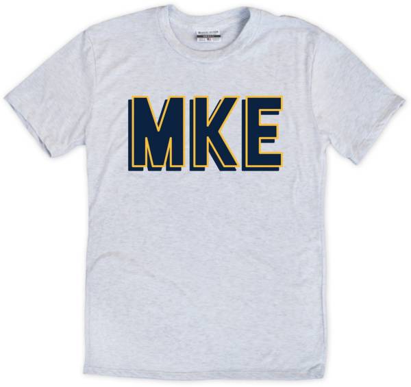 Where I'm From MKE Airport Code White T-Shirt