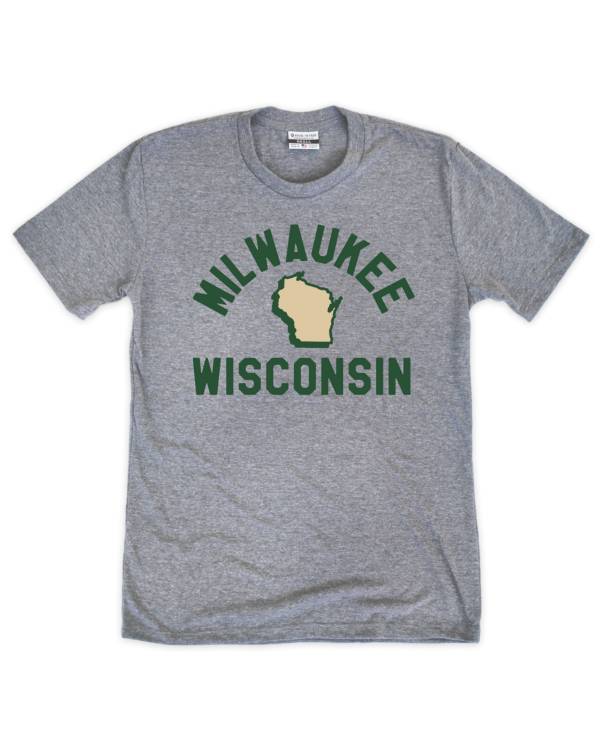 Where I'm From MKE City Arch Grey T-Shirt product image