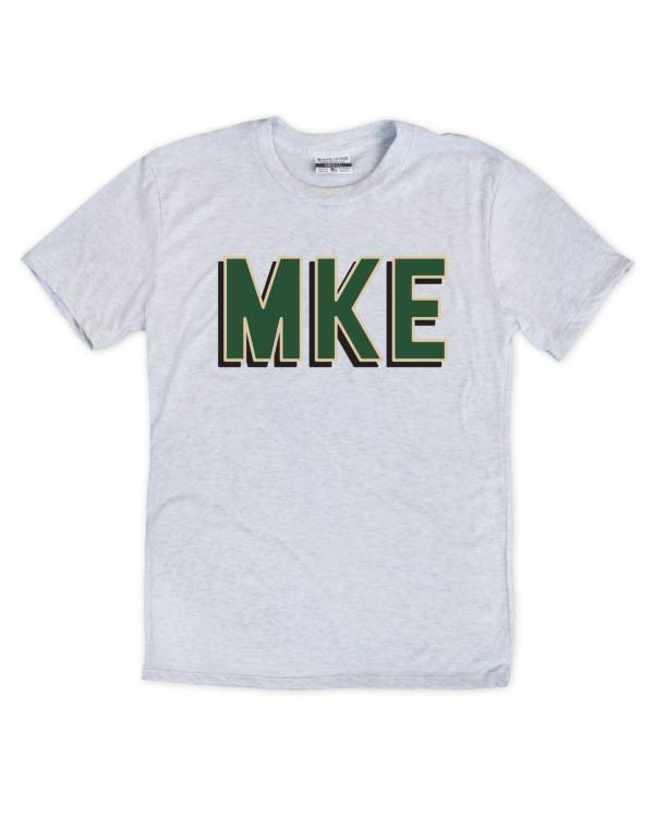 Where I'm From MKE Airport Code White T-Shirt