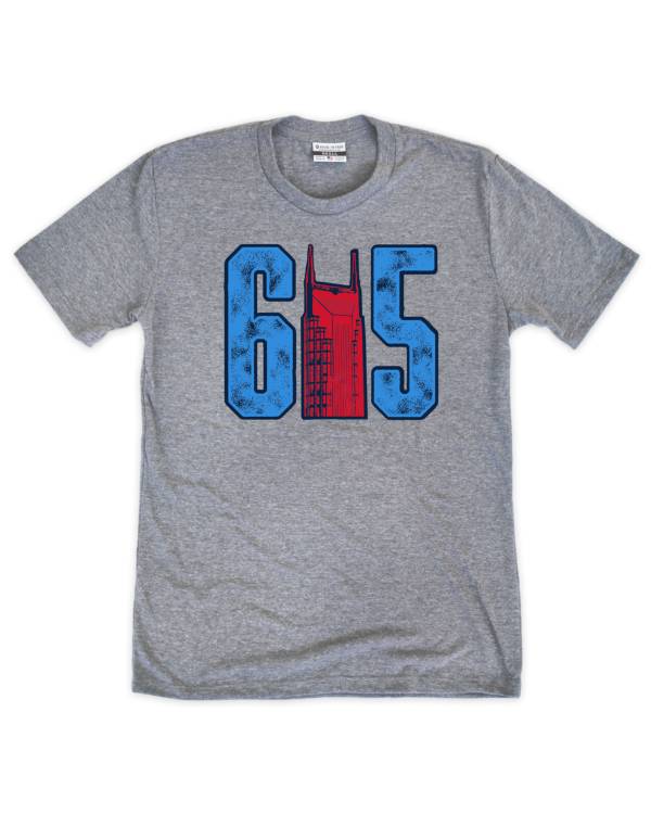 Where I'm From 615 Skyline Grey T-Shirt