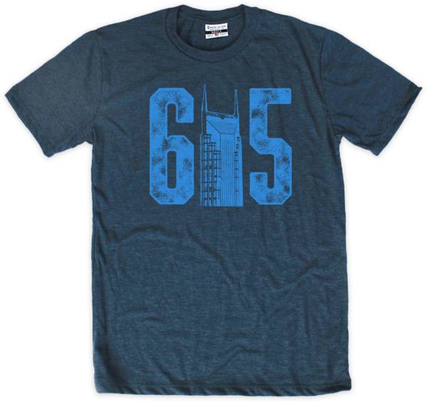 Where I'm From 615 Skyline Navy T-Shirt