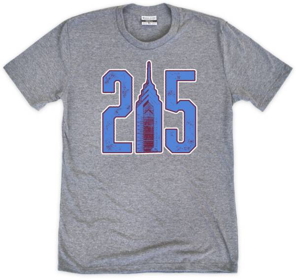 Where I'm From 215 Skyline Grey T-Shirt