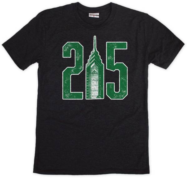 Where I'm From 215 Skyline Black T-Shirt