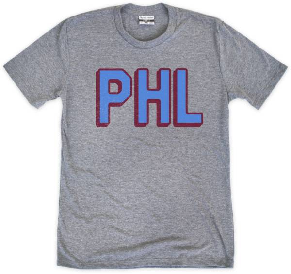 Where I'm From PHL Airport Code Grey T-Shirt product image