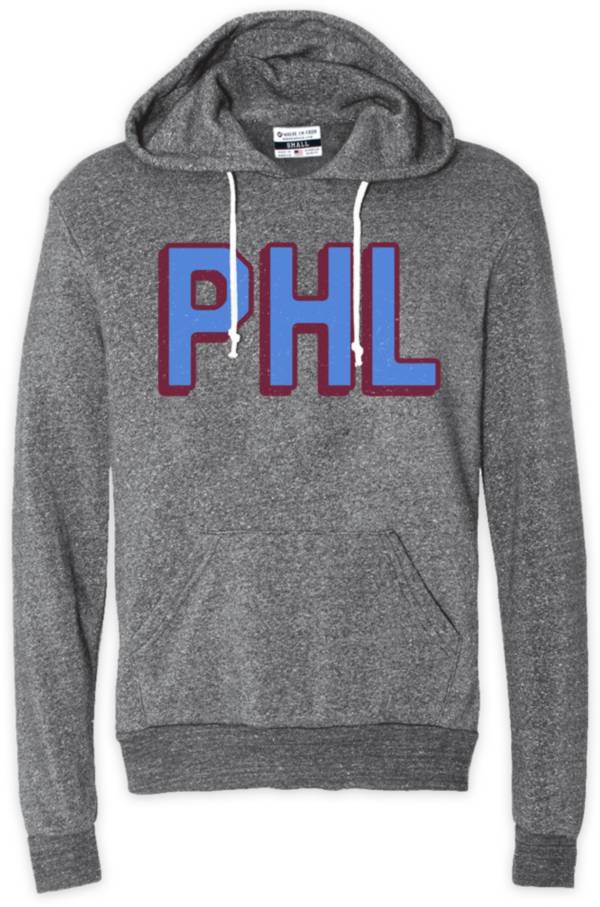 Where I'm From PHL Airport Code Grey Pullover Hoodie