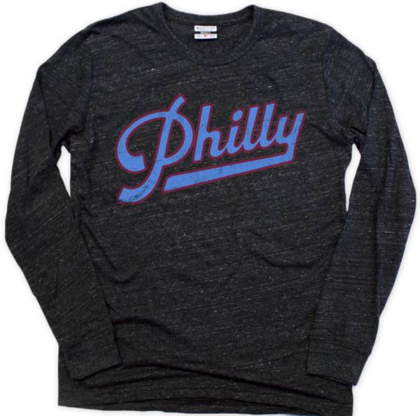Where I'm From Philly Script Black T-Shirt product image