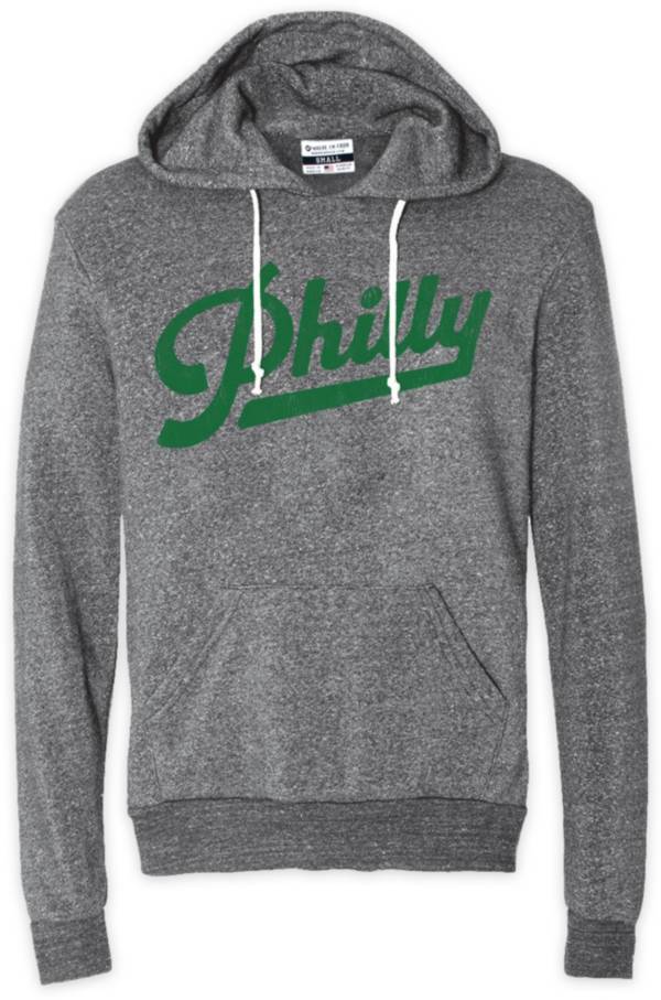 Where I'm From Philly Script Grey Pullover Hoodie