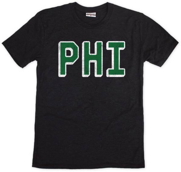 Where I'm From PHI Airport Code Black T-Shirt