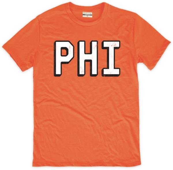 Where I'm From PHI Airport Code Orange T-Shirt