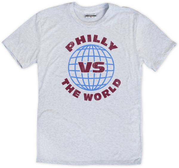 Where I'm From Philly vs. The World White T-Shirt