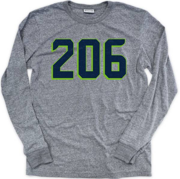 Where I'm From 206 Grey T-Shirt