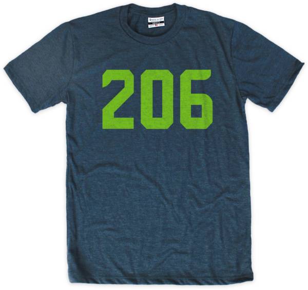 Where I'm From 206 Navy T-Shirt
