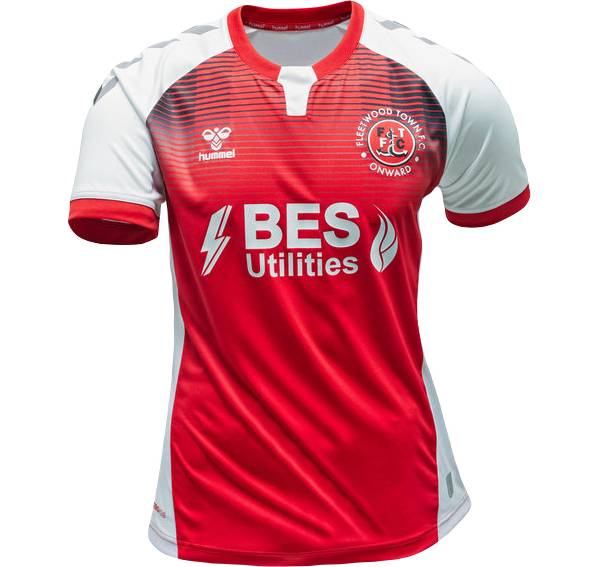 Hummel Fleetwood Town FC '21 Home Replica Jersey