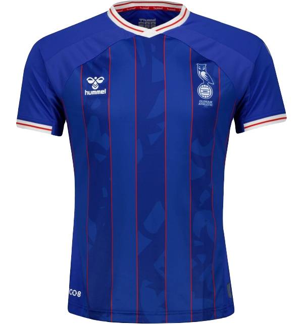 Hummel Oldham Athletic '21 Home Replica Jersey