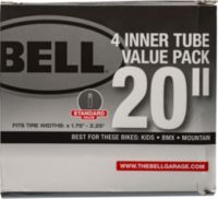 2.25" Details about   Bell Bicycle Inner Tube Standard Valve For Kids BMX Mountain 20” x 1.75" 