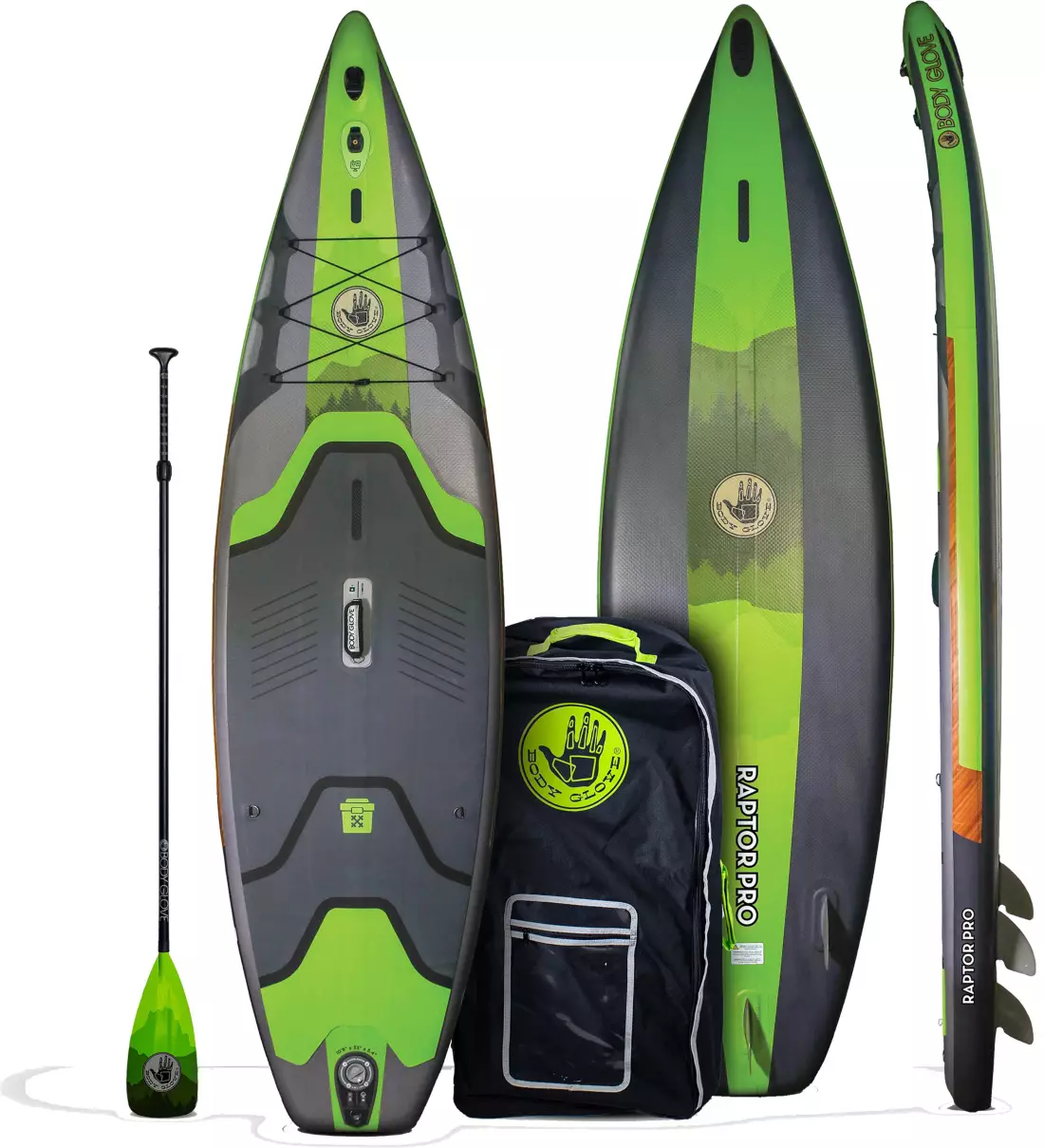 Body Glove Raptor Pro Inflatable Stand-up Paddle Board with Paddle