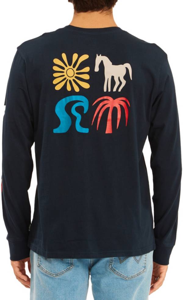 Billabong Men's Longsleeve Lands T-Shirt