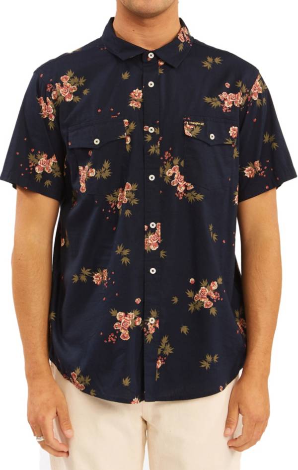 Billabong Men's Short Sleeve Rose Garden Shirt