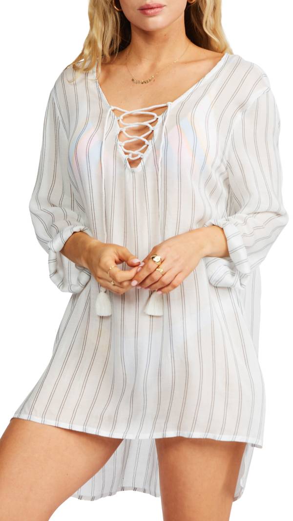 Billabong Women's Blue Skies Stripe Coverup