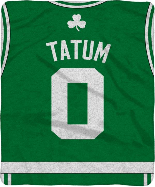 Bleacher Creatures Boston Celtics Jayson Tatum #0 Raschel Plush Blanket