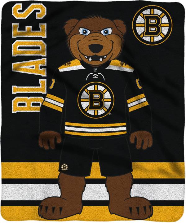 Uncanny Brands Boston Bruins Blades Blanket