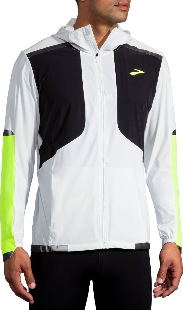 Brooks Men's Run Visible Carbonite Jacket