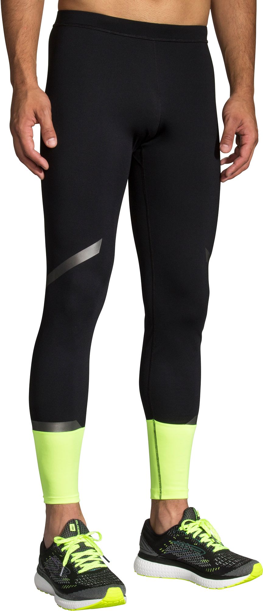 brooks mens running tights