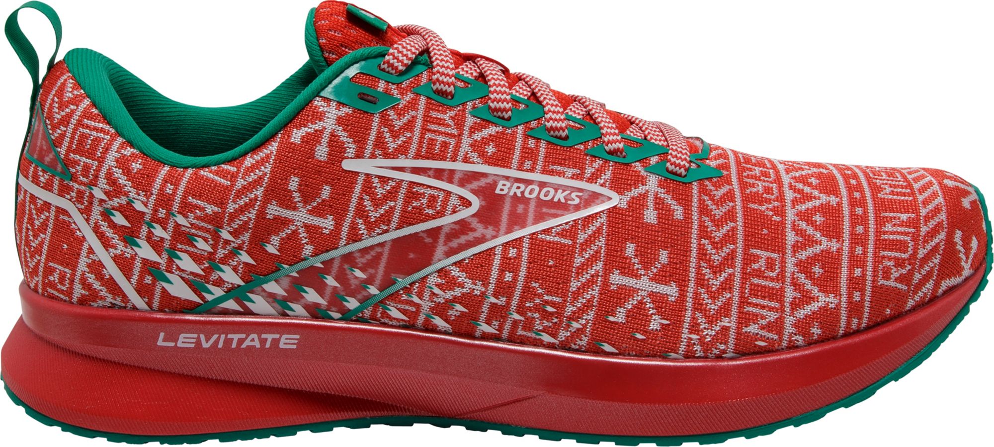 brooks christmas sneakers