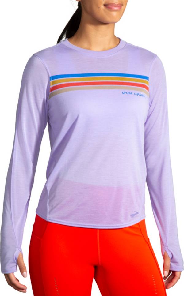 Brooks Women's Distance Graphic Long Sleeve Shirt