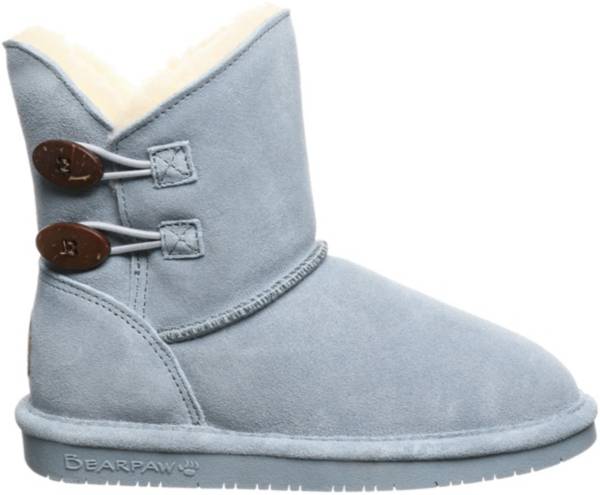 BEARPAW Youth Rosaline Blue Fog Boots