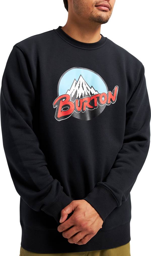 Burton Men's Retro Mountain Crewneck Sweatshirt