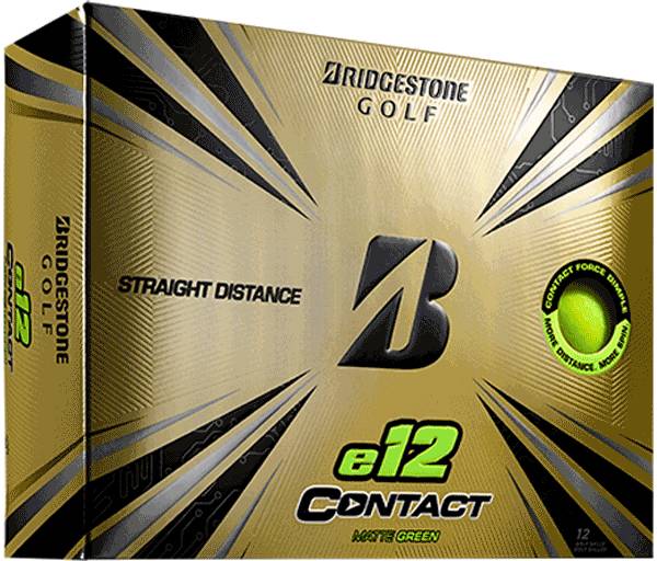 Bridgestone e12 CONTACT Matte Green Golf Balls product image