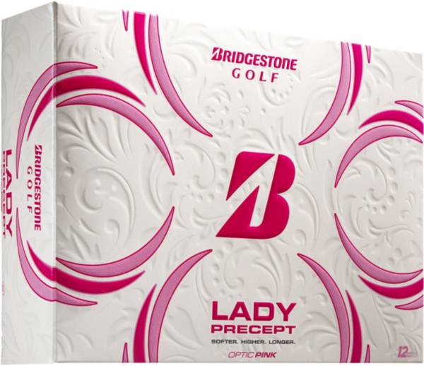 Bridgestone Lady Precept Pink Golf Balls