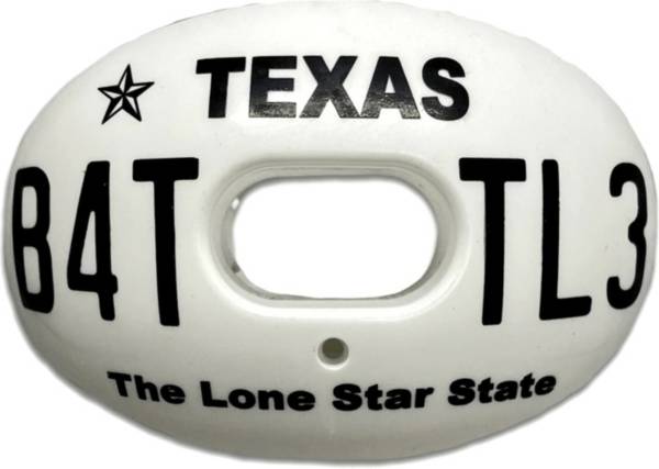 Battle Texas License Plate Oxygen Mouthguard