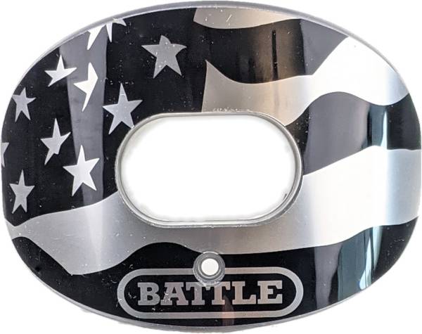 Battle Chrome American Flag Oxygen Lip Guard