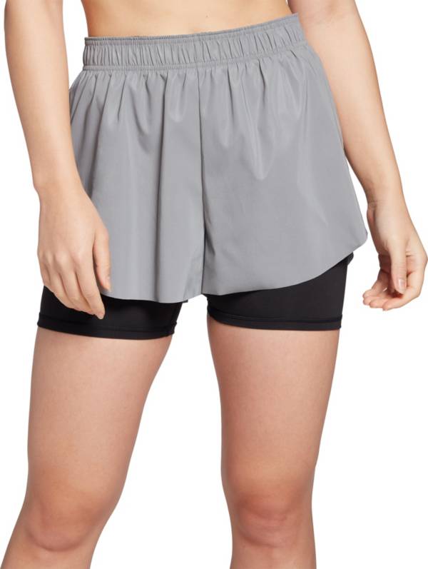 CALIA Women's 2-In-1 Running Shorts